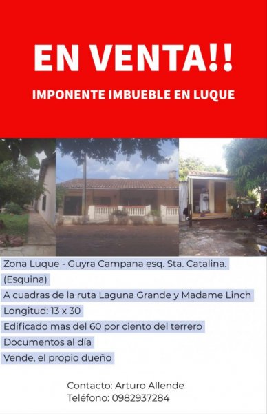 Casa en Venta en Molino Luque, Central