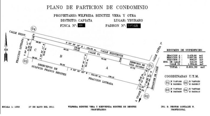 Terreno en Venta en Ybyraró Capiatá, Central